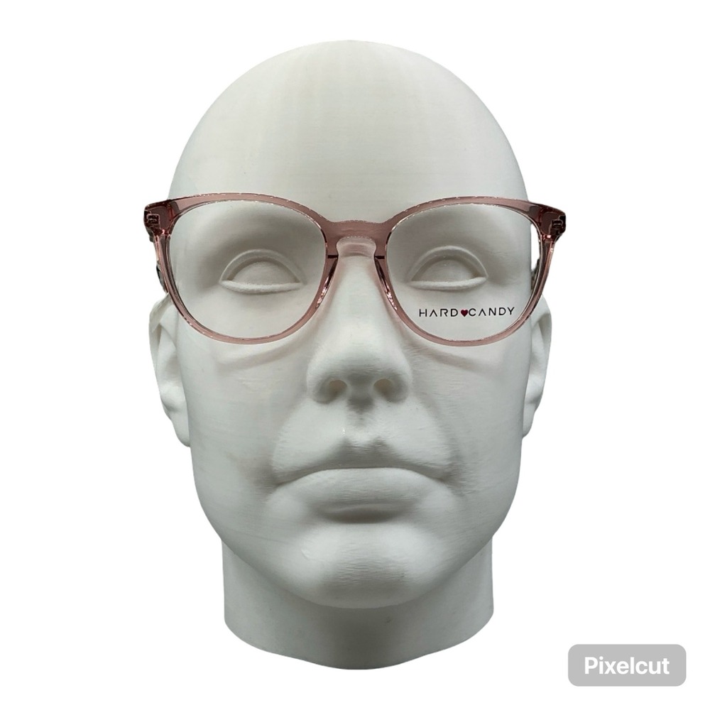 Hard Candy Pretty In Pink HCV19 Eyeglasses Pink 52-18-140 New